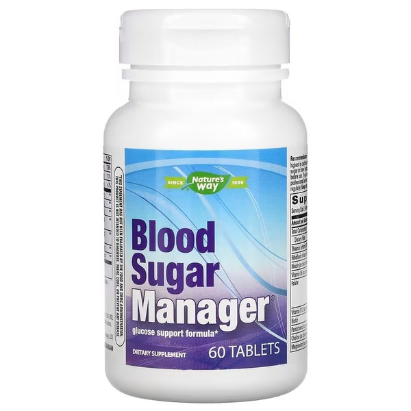 Натуральна добавка Nature's Way Blood Sugar, 60 таблеток для підтримки цукру в крові. Фото 2