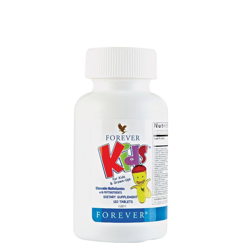 Витамины и минералы Forever Living Kids, 120 таблеток для детей