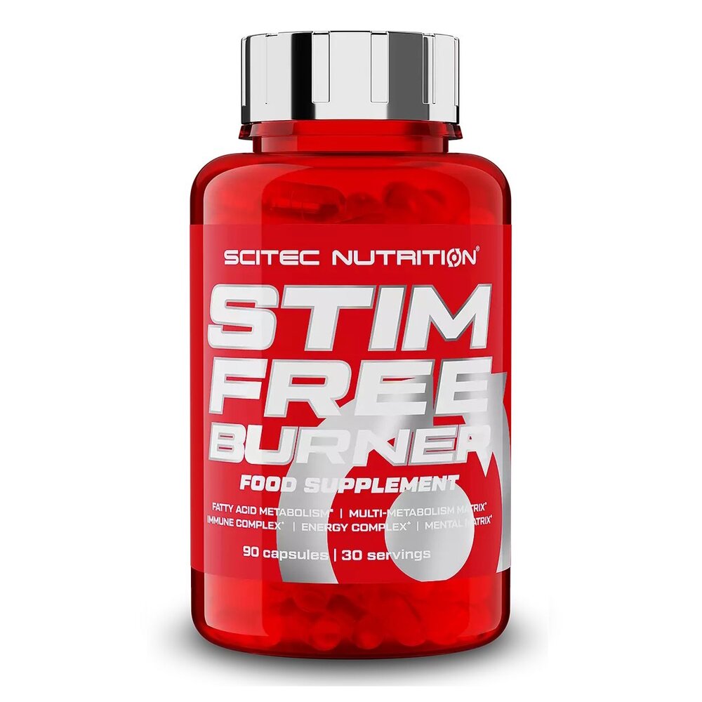 Жироспалювач Scitec Nutrition Stim Free Burner, 90 капсул без стимуляторів