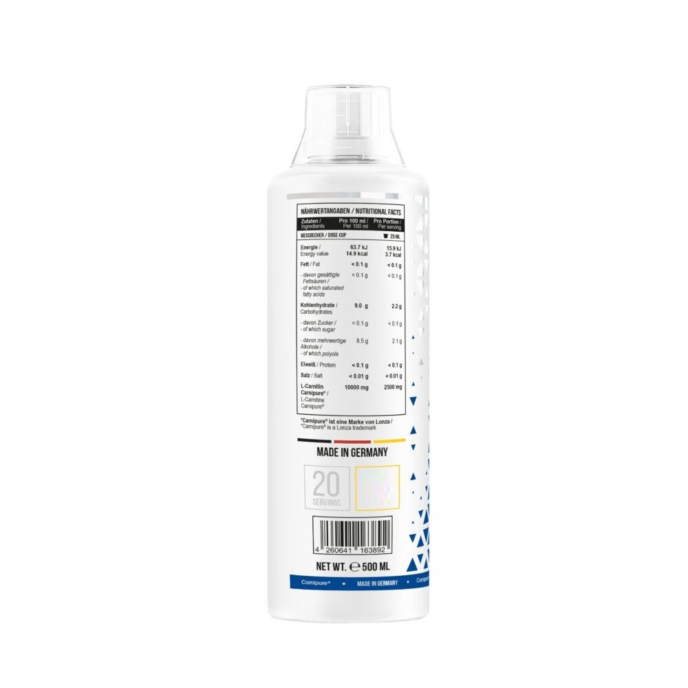 Жироспалювач MST Nutrition L-Carnitine Carnipure 50 000, 500 мл. Фото 2