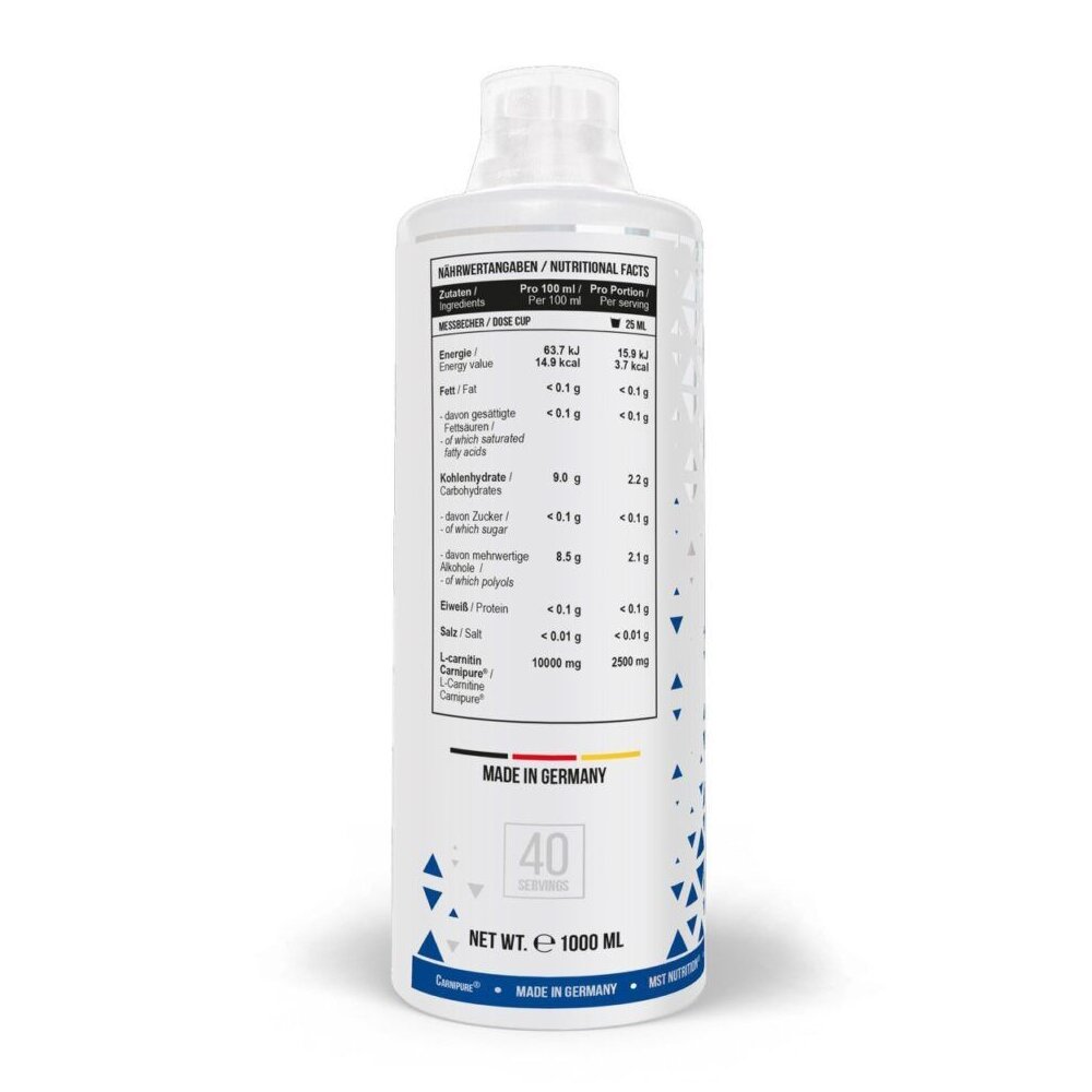 Жироспалювач MST Nutrition L-Carnitine Carnipure 100 000, 1 л. Фото 2