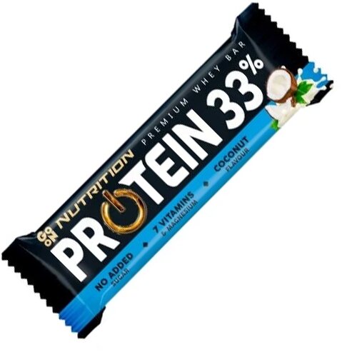 Блок батончиків Go On Nutrition Protein 33% БЛОК 24 шт MIX, 24*50 грам. Фото 6