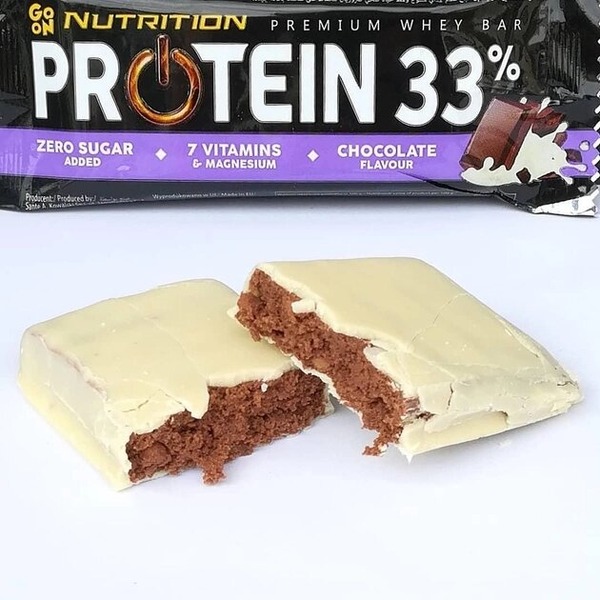 Блок батончиків Go On Nutrition Protein 33% БЛОК 24 шт MIX, 24*50 грам. Фото 5
