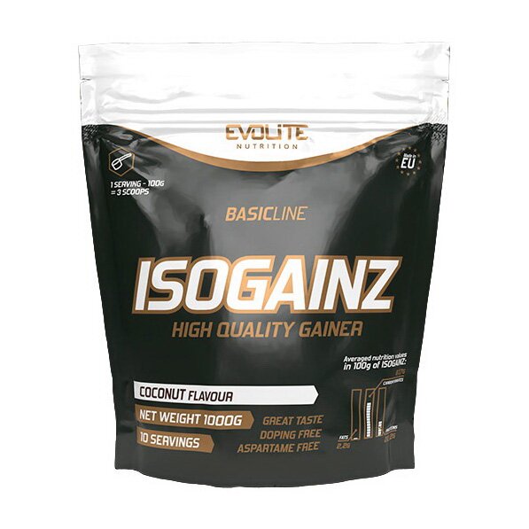 Гейнер Evolite Nutrition IsoGainz, 1 кг