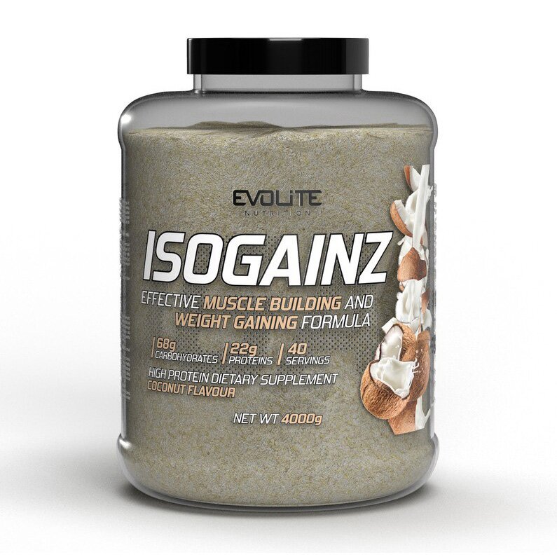 Гейнер Evolite Nutrition IsoGainz, 4 кг. Фото 5