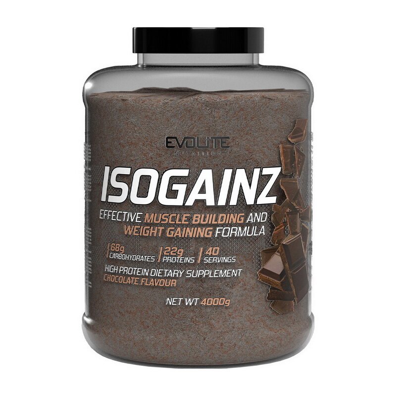 Гейнер Evolite Nutrition IsoGainz, 4 кг. Фото 7
