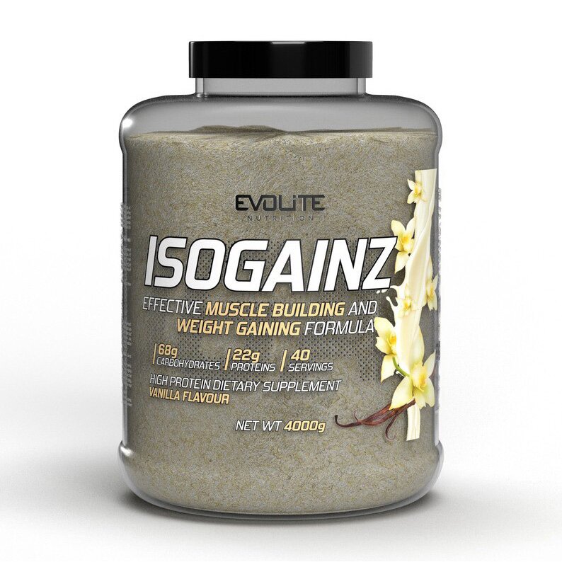 Гейнер Evolite Nutrition IsoGainz, 4 кг. Фото 2