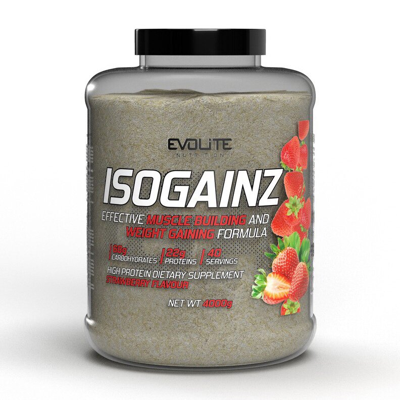 Гейнер Evolite Nutrition IsoGainz, 4 кг. Фото 4