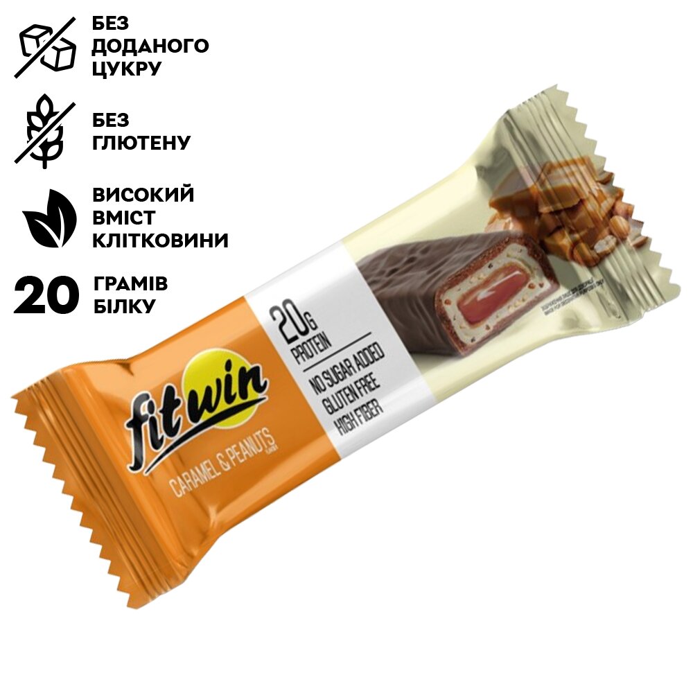 Протеїновий батончик FitWin Protein Bar 33%, 60 грам