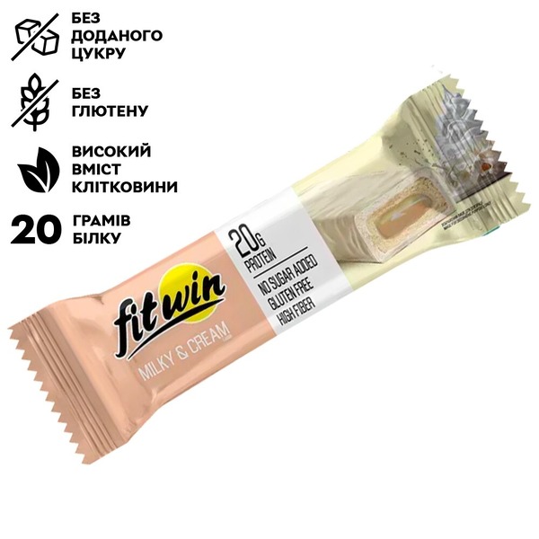 Протеїновий батончик FitWin Protein Bar 33%, 60 грам. Фото 6