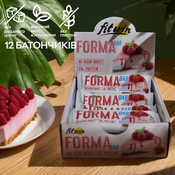 Батончик FitWin Forma Bar, 12x60 грамм. Фото 2