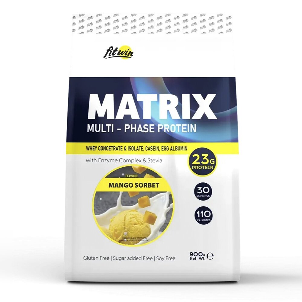 Протеїн FitWin Matrix Multi-Phase Protein, 900 грам. Фото 6