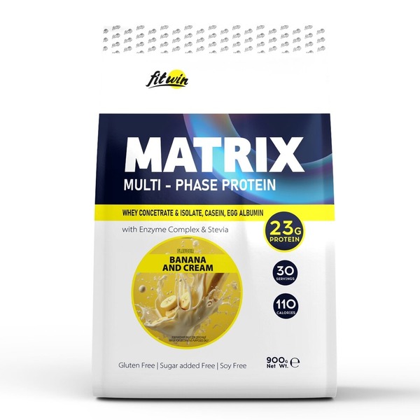 Протеїн FitWin Matrix Multi-Phase Protein, 900 грам