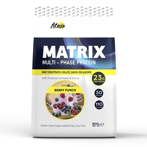Протеїн FitWin Matrix Multi-Phase Protein, 900 грам. Фото 8
