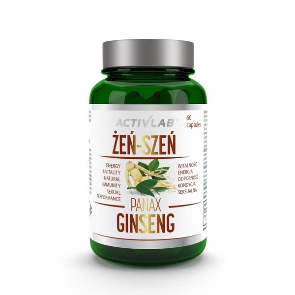 Натуральная добавка ActivLab Panax Ginseng, 60 капсул