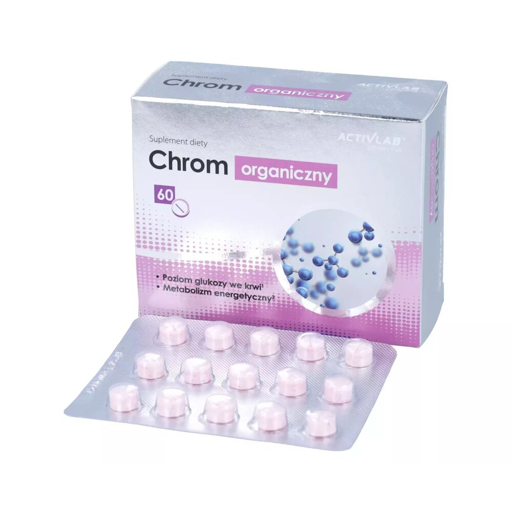 Витамины и минералы ActivLab Pharma Chrome, 60 таблеток. Фото 3