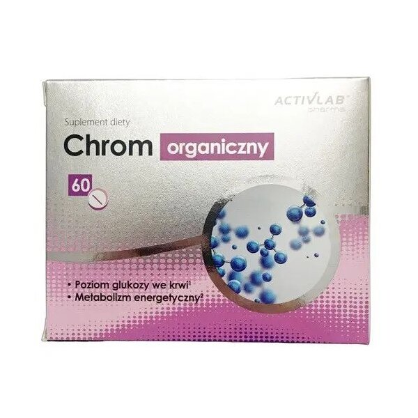 Витамины и минералы ActivLab Pharma Chrome, 60 таблеток