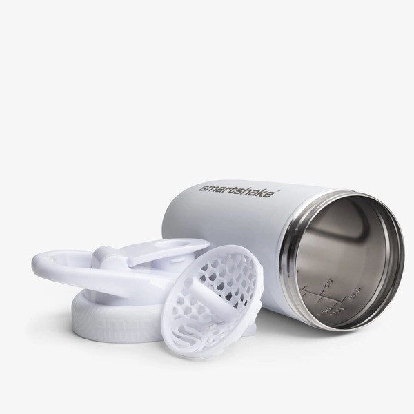 Шейкер Smart Shake Reforce Stainless Steel 900 мл, White. Фото 2
