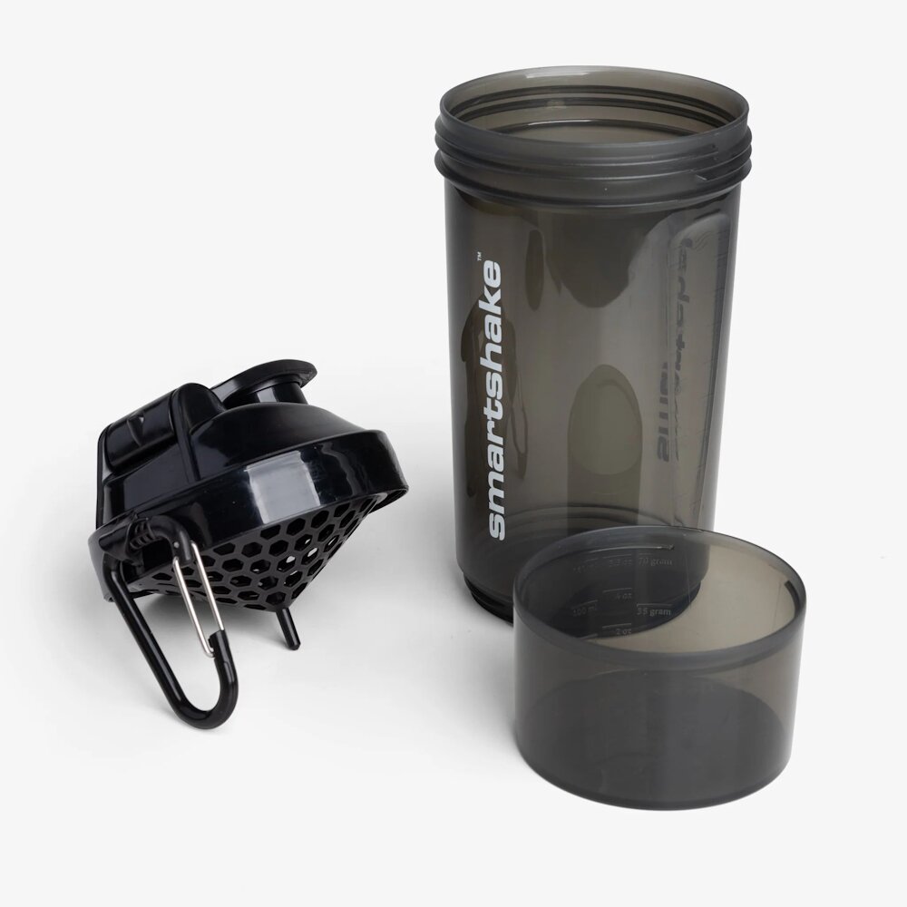 Шейкер Smart Shake Original2GO 800 мл, Gunsmoke Black. Фото 2