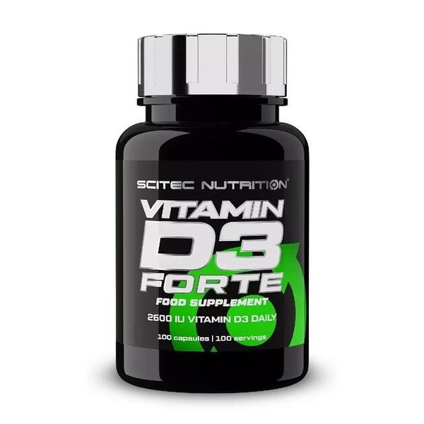 Вітамін D3 Scitec Nutrition Vitamin D3 Forte, 100 капсул