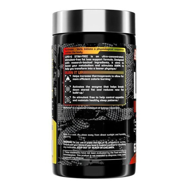 Жироспалювач Nutrex Research Lipo-6 Stim Free, 60 капсул. Фото 3