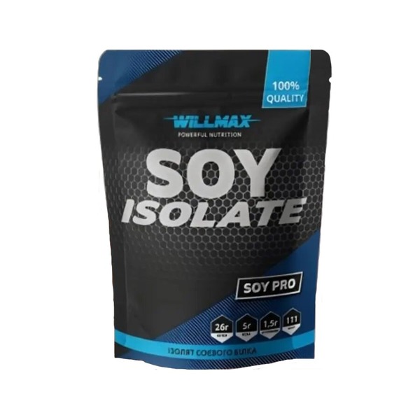 Протеїн Willmax Soy Isolate, 900 грам