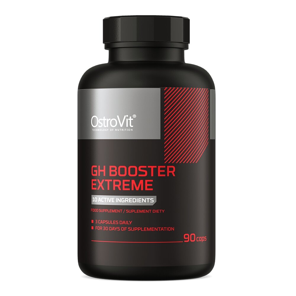 Стимулятор тестостерону OstroVit GH Booster Extreme, 90 капсул
