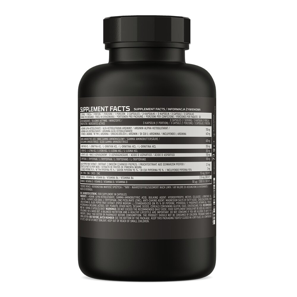 Стимулятор тестостерону OstroVit GH Booster Extreme, 90 капсул. Фото 2