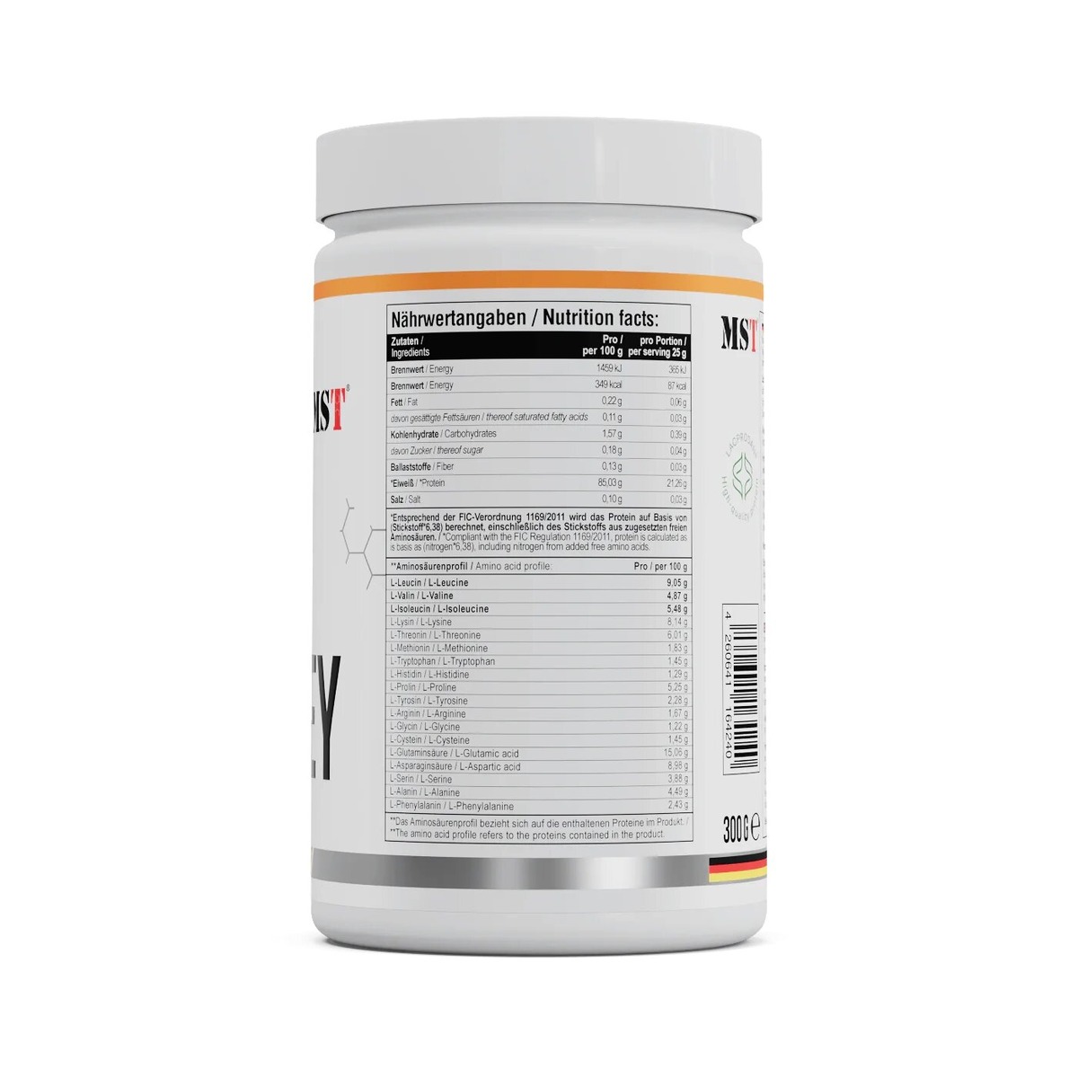Протеин MST Nutrition Clear Iso Whey, 300 грамм. Фото 2