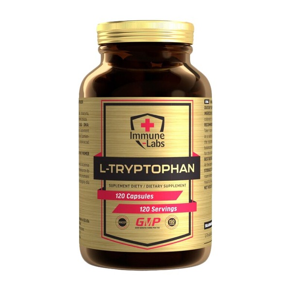 L-триптофан Immune-Labs L-Tryptophan 450 mg, 120 капсул