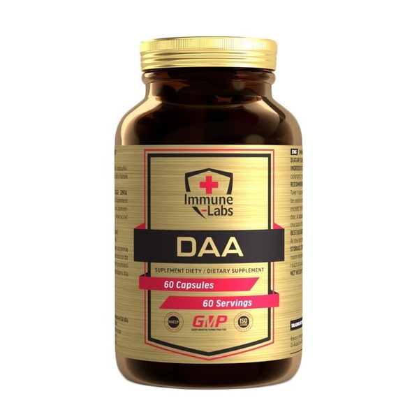 D-аспарагінова кислота Immune-Labs DAA 1000 mg, 60 капсул