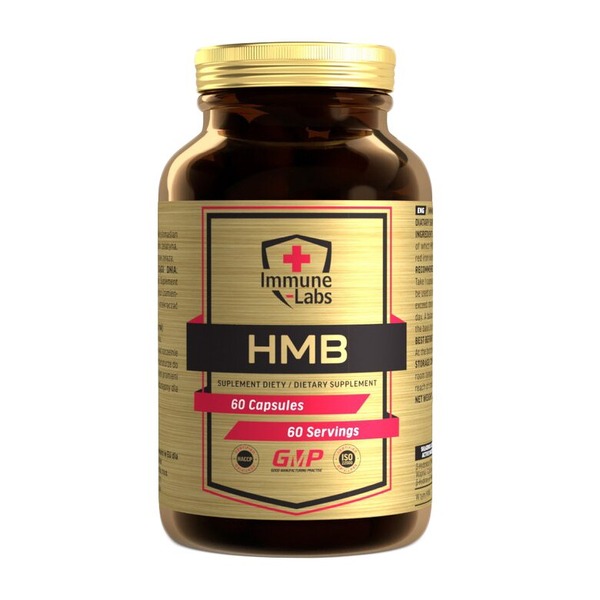 Кальцію бета-гідрокси-бета-метилбутират Immune-Labs HMB 800 mg, 60 капсул