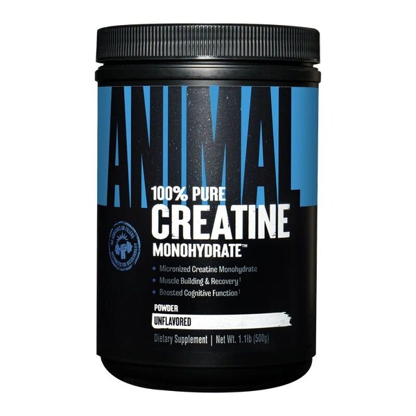 Креатин моногидрат Universal Nutrition Animal Micronized Creatine, 500 грам