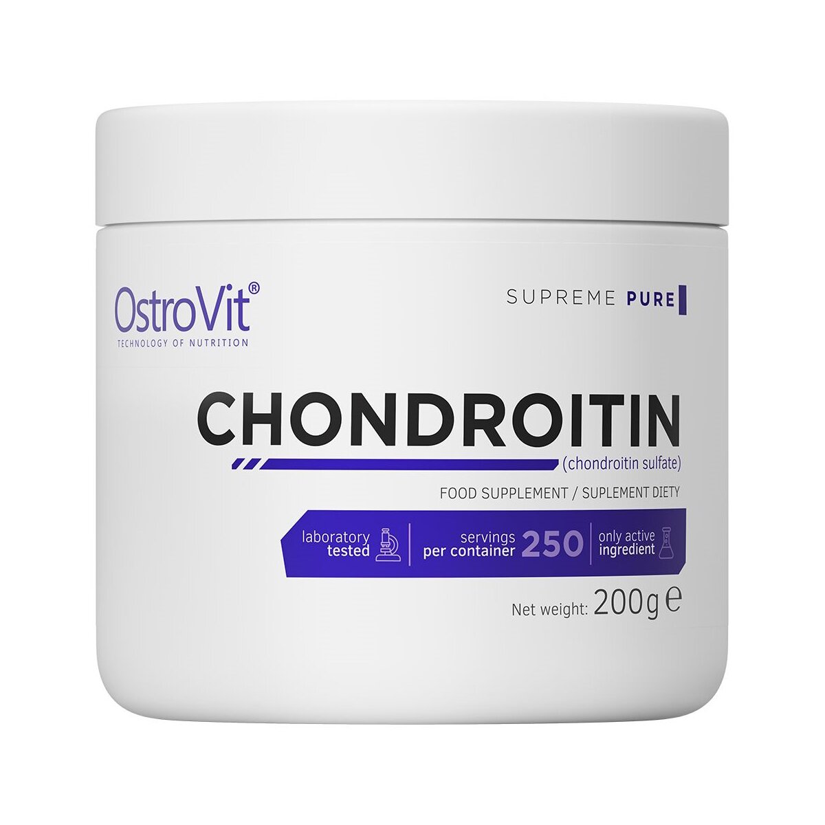 Хондропротектор OstroVit Chondroitin, 200 грамм