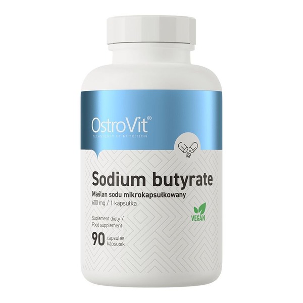 Вітаміни та мінерали OstroVit Sodium Butyrate, 90 капсул