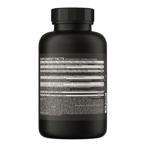 Стимулятор тестостерону OstroVit Testo Extreme, 90 капсул. Фото 2