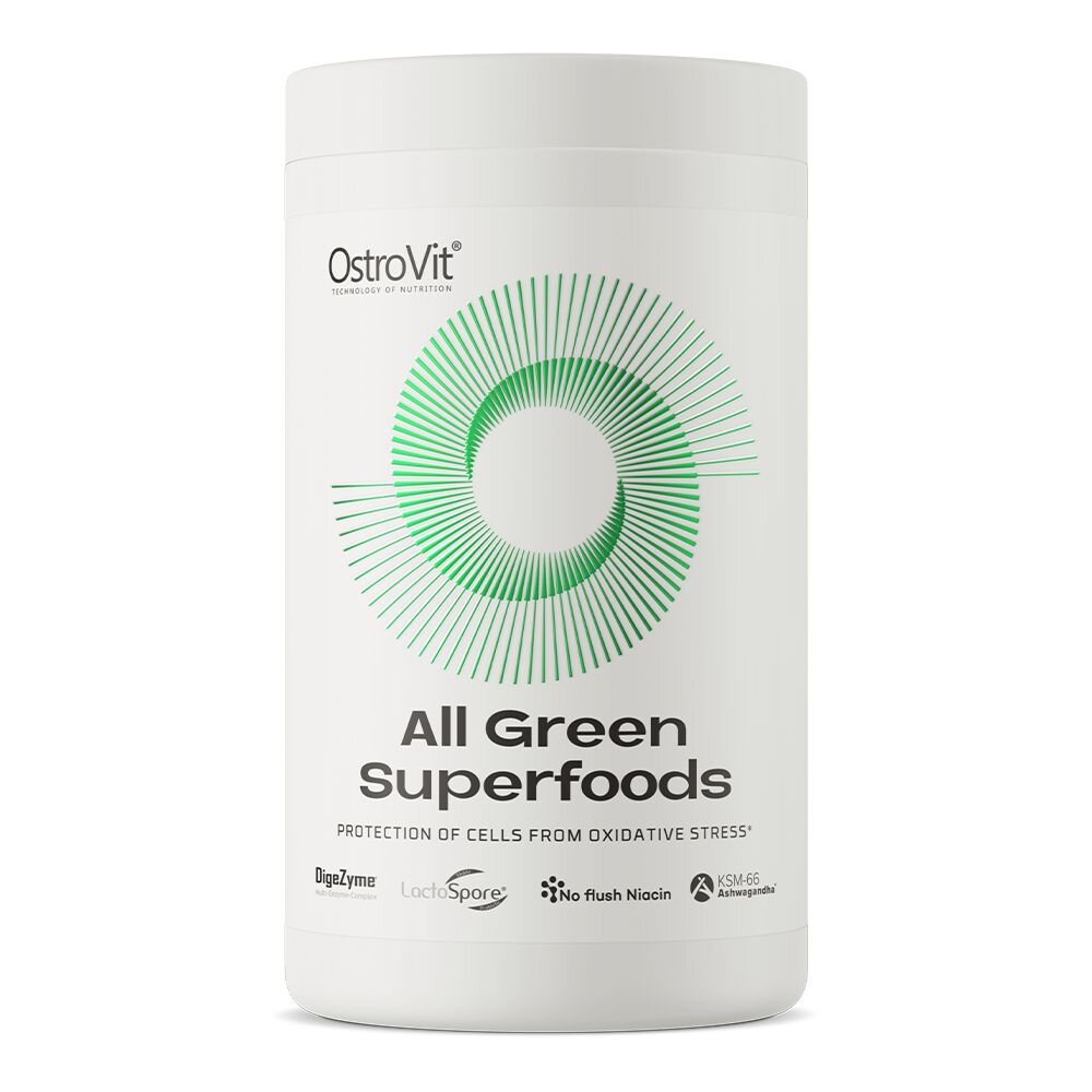 Натуральна добавка OstroVit All Green Superfoods, 345 грам