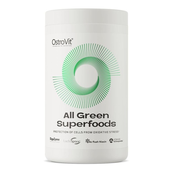 Натуральна добавка OstroVit All Green Superfoods, 345 грам
