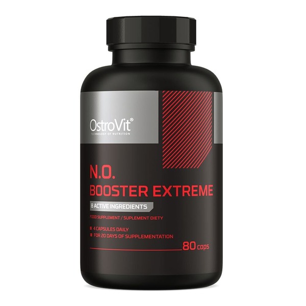 Передтренувальний комплекс OstroVit N.O. Booster Extreme, 80 капсул