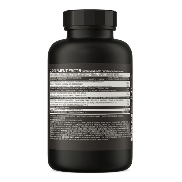 Предтренировочный комплекс OstroVit N.O. Booster Extreme, 80 капсул. Фото 2