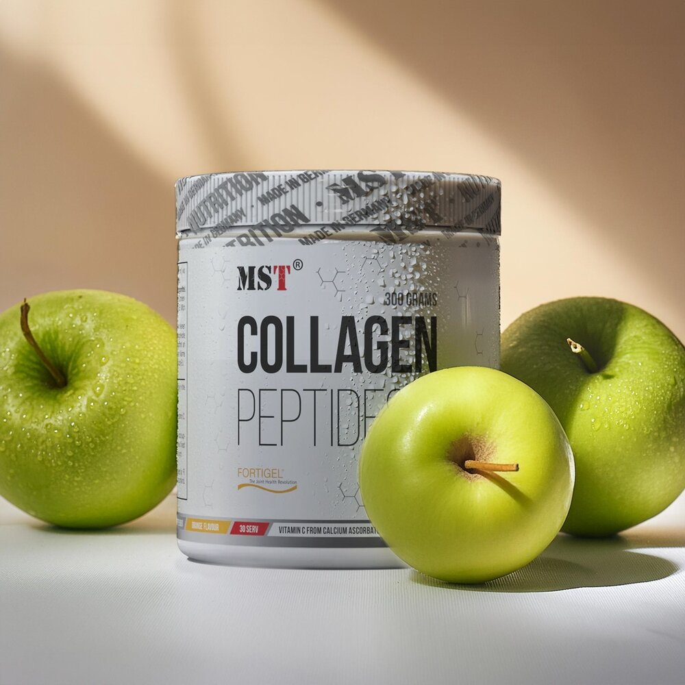 Препарат для суглобів і зв'язок MST Nutrition Collagen Peptides + Fortigel, 300 грам. Фото 4