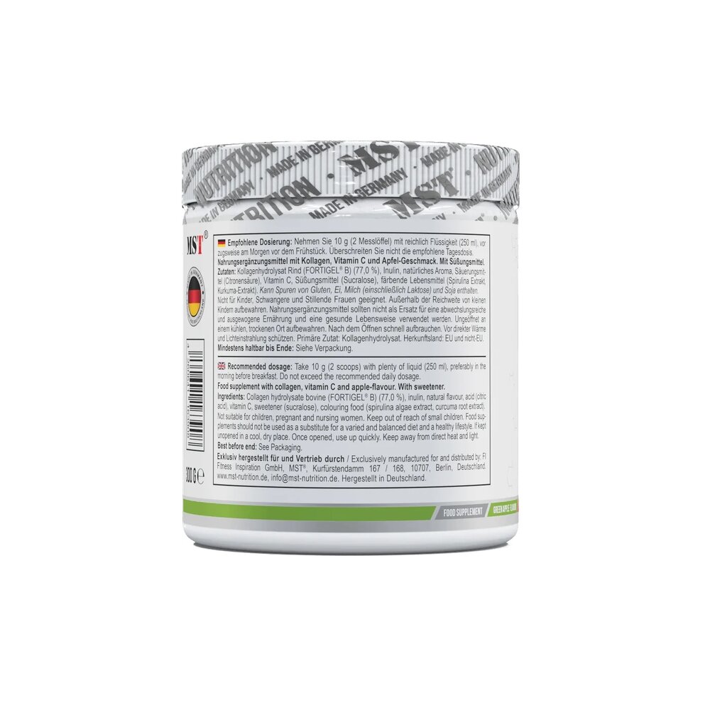 Препарат для суглобів і зв'язок MST Nutrition Collagen Peptides + Fortigel, 300 грам. Фото 3