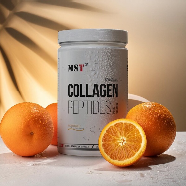 Препарат для суглобів і зв'язок MST Nutrition Collagen Peptides + Fortigel, 500 грам. Фото 4