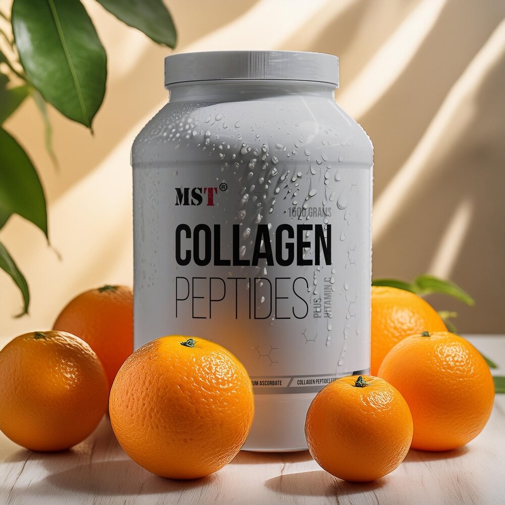 Препарат для суставов и связок MST Nutrition Collagen Peptides + Fortigel, 1кг