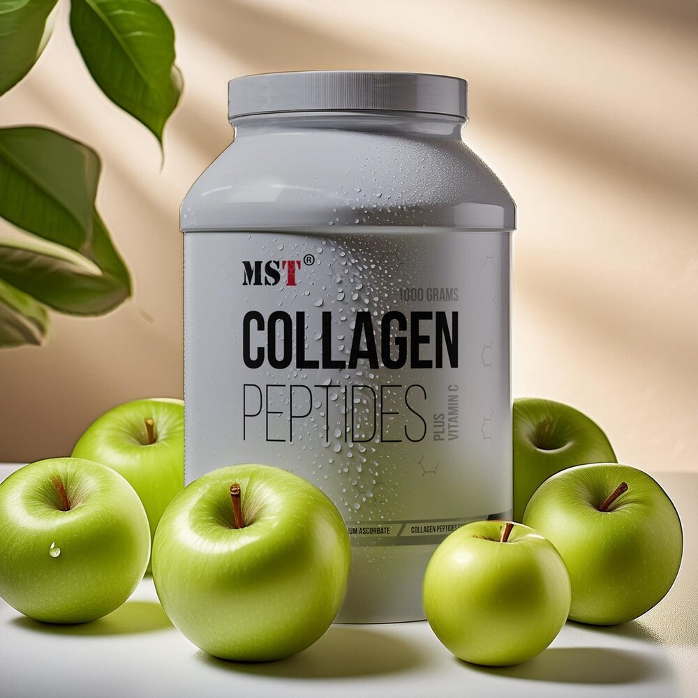 Препарат для суставов и связок MST Nutrition Collagen Peptides + Fortigel, 1кг. Фото 4