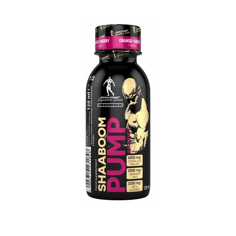 Предтренировочный комплекс Kevin Levrone Shaaboom Pump Juice Shot, 120 мл