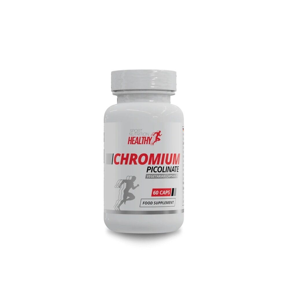 Витамины и минералы Healthy Chromium Picolinate, 60 капсул. Фото 2