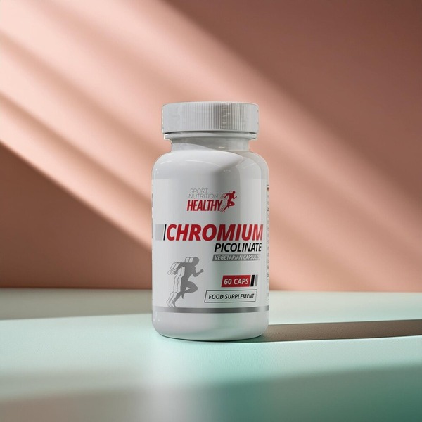Витамины и минералы Healthy Chromium Picolinate, 60 капсул