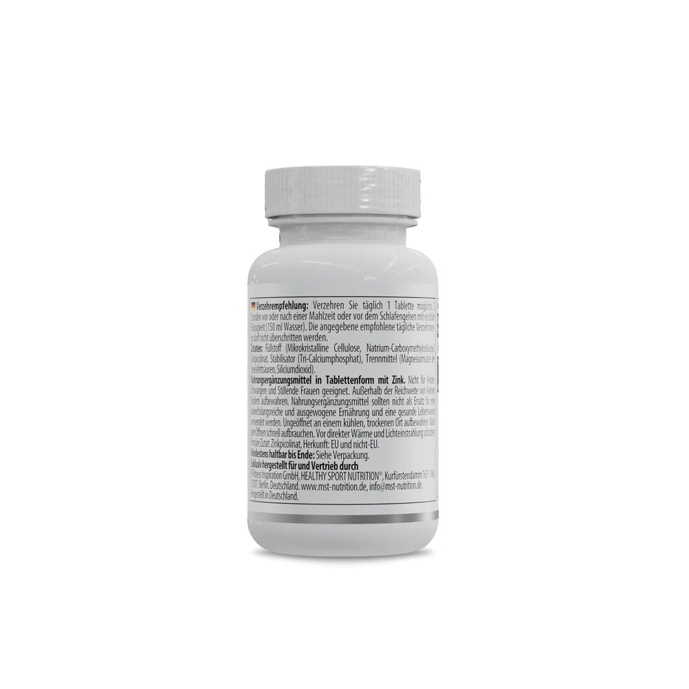 Витамины и минералы Healthy Zinc Picolinate, 60 таблеток. Фото 4