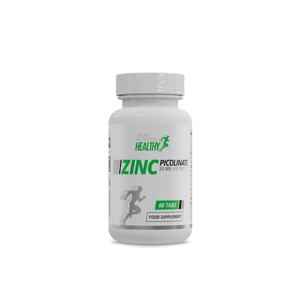 Витамины и минералы Healthy Zinc Picolinate, 60 таблеток. Фото 2